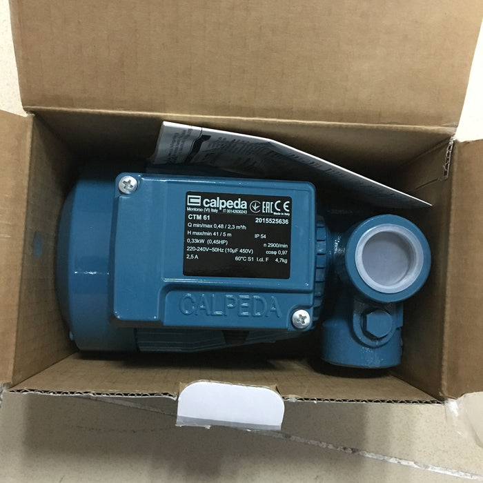 Calpeda CTM 61 Single-Phase Peripheral Pump 220V